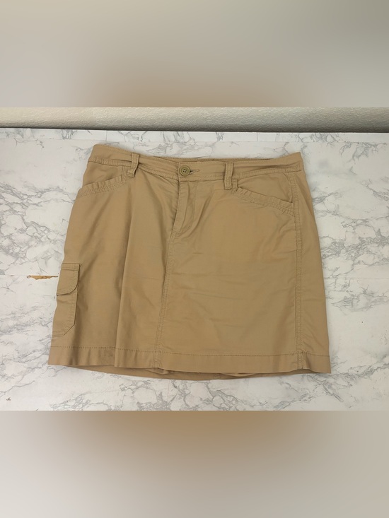 Dresses & Skirts - St. John's Bay Skirt Womens Sz 6 Khaki Tan Lightweight Stretch Shorts Lined